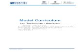 Model Curriculum - LSSSDClsssdc.in/pdf/190410055749.pdf · laboratory practices (GLP) and standard operating procedures (SOP) • Handle, label and store materials/ chemicals as per