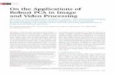 On the Applications of Robust PCA in Image and Video ...silver.nitt.edu/~esgopi/pdf/IIRS_PRESENTATION/BOOK/PCA.pdf · On the Applications of Robust PCA in Image ... (SfM) and 3-D