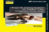 Press-fit Joining System for Copper Tube Profipress.pdf · 2009-09-24 · tool for press-fit joining of 12, 15, 18, 22, and 28mm copper tube using Profipress fittings. (Jaws are not