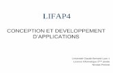 CONCEPTION ET DEVELOPPEMENT D’APPLICATIONS · 2019-12-06 · Bilan des UE • LIFAP1 : Algorithmique et programmation –notions de bases, fonctions, paramètres, etc. • LIFAP3