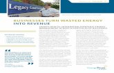 BUSINESSES TURN WASTED ENERGY INTO REVENUE · 2018-12-19 · COMMERCIAL SEM Case Study BUSINESSES TURN WASTED ENERGY INTO REVENUE After working on energy management with the Northwest
