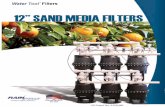 12” SAND MEDIA FILTERS - Hit Products CorpA Back Flush Controller speciﬁ cally designed for back ﬂ ushing multiple Sand Media Filters incorporating the following user friendly