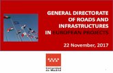 GENERAL DIRECTORATE OF ROADS AND INFRASTRUCTURES …apseproject.eu/wp-content/uploads/2017/11/1-Experience-in-EU-projects...Crude derived bitumen and polymers are partially replaced