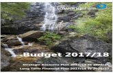 Budget 2017/18 - Shire of Towong...Budget Report 2017/18 2 of 108 Towong Shire Council Contents Page Mayor’s introduction 3 Executive summary 4 Budget reports 1. Link to the Council