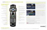 SHAWDIGITAL TV - QUICK REFERENCE GUIDE THE ON-SCREEN INTERACTIVE PROGRAM GUIDE … · 2011-11-07 · SHAWDIGITAL TV - QUICK REFERENCE GUIDE MAIN MENU The IPG’s Main Menu gives you
