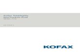 Kofax TotalAgility Best Practices Guide · 9/19/2019  · This guide describes the recommended best practices that you must follow while using TotalAgility to improve performance,