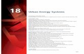 Urban Energy Systems - IIASA · Also, energy-systems integration (cogeneration, waste heat cascading) can give substantial efficiency gains, but ranks second after buildings efficiency