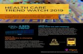 HEALTH CARE TREND WATCH 2019 - cigna.com · TREND WATCH 2019 Learn about important trends that could impact your company’s health benefits. Offered by Cigna Health and Life Insurance
