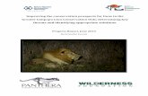 Improving the conservation prospects for lions in the ... · Greater Limpopo Lion Conservation Unit of South Africa, Mozambique and Zimbabwe. Our focus is to improve knowledge of