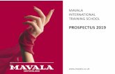 MAVALA INTERNATIONAL TRAINING SCHOOL · MAVALA are well known for their quality products for nails, hands, feet, skin care and cosmetics. This expertise is now accessible to everyone