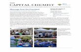 201612 Capital Chemist - Chemical Society of Washington · The Capital Chemist 2 December CSW Meeting: Recognizing 50- and 60-year Members & New Nutritional Fact Labeling Presentation
