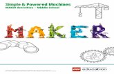 Simple & Powered Machines...LEGO and the LEGO logo are trademarks of the/sont des marques de commerce du/son marcas registradas de LEGO Group. 2 ©2017 The LEGO Group. All rights reserved.