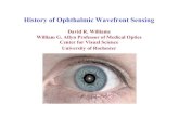 History of Ophthalmic Wavefront Sensingvoi.opt.uh.edu/VOI/WavefrontCongress/2003/presentations...Commercial Relationship: Bausch and Lomb Funding: Bausch and Lomb NSF Science and Technology