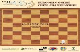 EUROPEAN ONLINE CHESS CHAMPIONSHIPukrchess.org.ua/turnir/Archive/EUROPE/eu-online... · european online chess championship 16-31 may 2020 level 5,6 start 5 rating category - 2300+