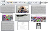 Escondido Pipe Bridge Crossing · Escondido Pipe Bridge Crossing. Project Overview The City of Escondido is implementing a new pipeline to the existing Hale Avenue Resource Recovery