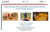 WEST AFRICA DEVELOPMENT CHALLENGES:WATER SUPPLY …dpanther.fiu.edu/sobek/content/FI/14/06/02/01/00001/FI14060201.pdf · west africa water supply, sanitation, and hygiene program