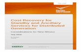 Cost Recovery for Standby and Ancillary Services for ... · In conducting research for this document, we spoke with national experts in electric distribution systems, standby charges,