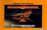 Dragonstomper - Atari 2600 - Manual - …...Savage creatures — maniacs, scorpions, demented monkeys, and worse — attacked without warning or provocation. The Kingdom became a desperate