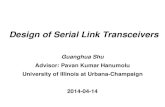 Design of Serial Link Transceiversjsa.ece.illinois.edu/ece546_2014/guanghua.pdf · Speed increases as technology scales and CMOS circuit delays scale proportionally • FO4 delay
