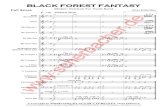 BLACK FOREST FANTASY · Bb Clarinet 1 Bb Clarinet 2 Eb Alto Sax Bb Tenor Sax Eb Baritone Sax Bassoon / Bass Clar Bb Trumpet 1 Bb Trumpet 2 F Horn Bb Tenorhorn C Trombone C Baritone