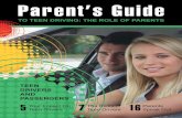Parent's Guide to Teen Driving - Region of Durham · • Teen drivers are more successful at driving when parents help track the hours and conditions driven . Try This: • Record