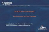 Practical I/O-Analysis · 2 Linux I/O 3 Score-P / Vampir I/O-Analysis Sebastian Oeste – EIUG-Workshop 2017 2. HPC I/O State of the Art Image: Sebastian Oeste – EIUG-Workshop 2017
