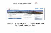 Getting Started - Registration & Authentication - Kuwait National Petroleum Company · 2016-10-06 · Basic Company information before a temporary password is sent to the registered