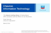 Chevron Information Technologycpb-us-e1.wpmucdn.com/blogs.rice.edu/dist/...SSD • New classes of drives designed for the BigData problems are emerging • New types of areal density