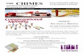 CHIMES A Church Newsleer Published For Our Members and ...westpresjoliet.org/wp-content/uploads/2016/11/Chimes...2016/01/15  · Your consideration in honoring the January 18th deadline