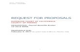 REQUEST FOR PROPOSALS 10-2016-BEN.pdfsubmitted invoice for commission shortfall. Expenses, including travel expenses, will not be reimbursed. 7.0 SUBMISSIONS OF PROPOSALS 7.1 Proposals