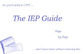 The IEP Guide - Bethany Public Schools · The IEP Guide Page by Page Revised December 2015 ….don’t leave home without reviewing this. Acknowledgements ... IEP Manual and Forms.)
