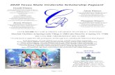 2020 Texas State Cinderella Scholarship ... Cinderella Woman- Cinderella Woman cash prize award is based