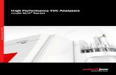 High Performance TOC Analyzers multi N/C Series€¦ · All our TOC analyzers are characterized by innovation, highest quality, and durable optical components. The core element of
