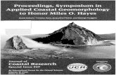 Proceedings, symposium in applied coastal …Proceedings, symposium in applied coastal geomorphology to honor Miles O. Hayes Subject Coconut Creek, Fla., Coastal Education and Research
