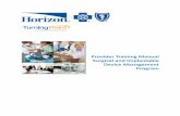 Provider Training Manual Surgical and Implantable Device ... · providers such as an assistant surgeon, physician’s assistant, anesthesiologist, etc. Horizon BCBSNJ has ... as well