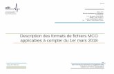 Description des formats de fichiers MCO applicables à compter … · 2018-06-27 · Agence technique de l’information sur l’hospitalisation (ATIH) 117, bd Marius Vivier Merle