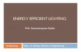 ENERGY EFFICIENT LIGHTINGsuryad/Lighting-cep-2010.pdf · Centralized control of street lights Suryanarayana Doolla 35 ¨ Load balancing information (voltage, current & pf) ¨ Exact