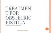 Treatment for obstetric fistula