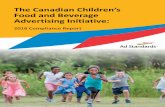 The Canadian Children’s Food and Beverage …...I.Report Overview 2018 Compliance Report ii The 2018 Compliance Report (Report) documents the performance of the participating companies