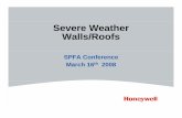01 SPFA Severe Weather Presentation 2008 SPFA Severe Weather Presen… · SOLAR ABSORBTIVITY Chart Solar Absorbtivity vsSolar Absorbtivity vs. Surface Temperature of Horizontal Surfaces: