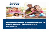 Nominating Committee Handbook - Upper Greenwood Lake PTA Electionآ  CONDUCTING LOCAL PTA ELECTIONS .....