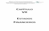 VII Estados Financieros - Jalisco · 2013-10-11 · manual de contabilidad gubernamental normas y metodologÍa para la emisiÓn de informaciÓn financiera y estructura de los estados