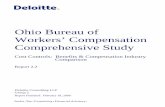 Ohio Bureau of Workers’ Compensation Comprehensive Study · workers' compensation benefits are regulated by each state, peers for this study are comprised exclusively of state jurisdictions