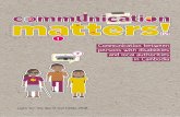 Communication Matters - Communication between persons with … · 2019-08-20 · 8 Communication matters! Cause of impairment Pursat is a heavily landmine affected area, and the internal