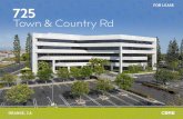 Town Country Rd - LoopNet€¦ · Suite 120 / 1,987 RSF / Available April 2020. Double door entry off building lobby featuring reception area, four perimeter offices, break room,
