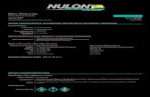 Nulon Chain Lube · Nulon Products Australia Chemwatch Hazard Alert Code: 4 Nulon Chain Lube Chemwatch: 86-2660 ... Removal of contact lenses after an eye injury should only be undertaken