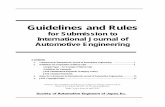 Guidelines and Rules - JSAE · 1 Submission to International Journal of Automotive Engineering 1. About “International Journal of Automotive Engineering” International Journal
