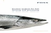 Routine analysis for fish farming and processing · Page 4 2.1 Herring The most important parameter to measure is fat content of each shipload. The fat content in herring varies from