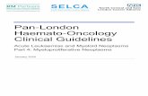Pan London Haemato Oncology Clinical Guidelines · 2020-01-14 · Pan-London Haemato-Oncology Clinical Guidelines Acute Leukaemias and Myeloid Neoplasms Part 4: Myeloproliferative
