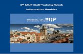 Information Booklet - CEEMETstaffmobility.eu/sites/default/files/staffweek/mup_staff... · 2017-03-15 · 130 destinations around the world. Prague airport is not far from the city